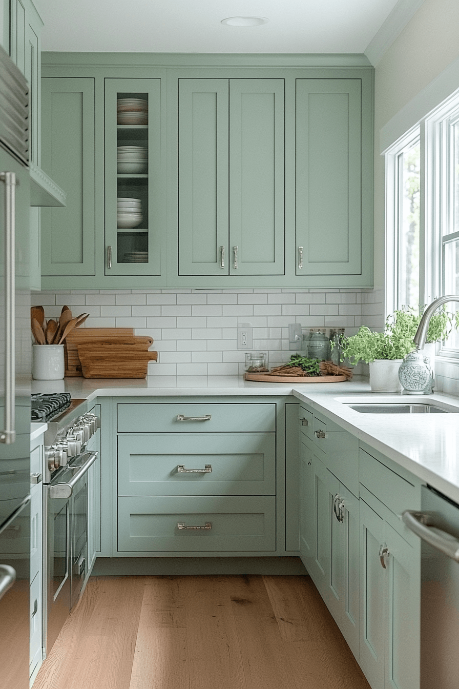 29 Vintage Kitchen Cabinets That Radiate Wholesome Simplicity 19 vintage kitchen cabinets