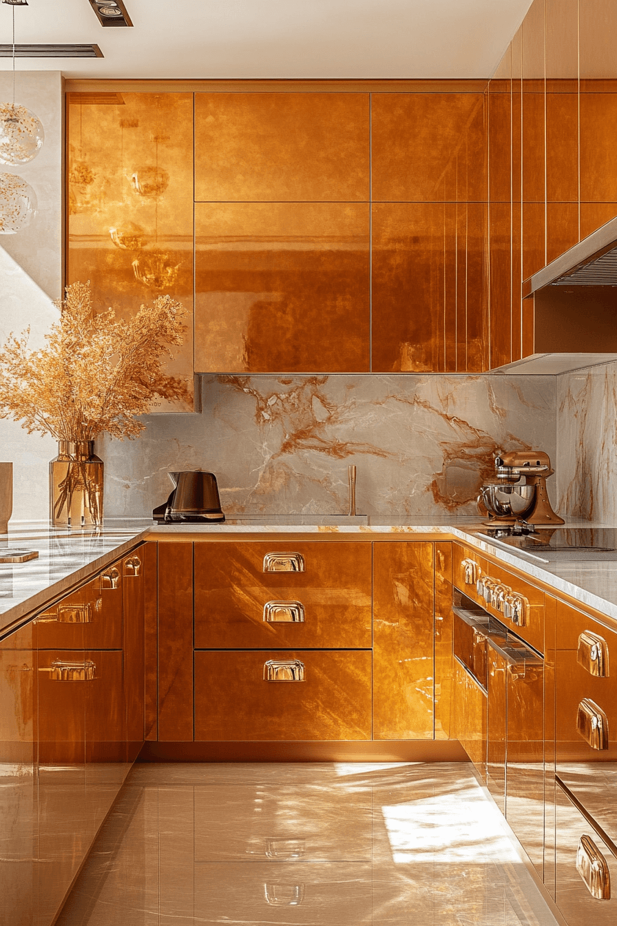 29 Terracotta Kitchen Cabinets for a Warm and Welcoming Kitchen Vibe 20 terracotta kitchen cabinets