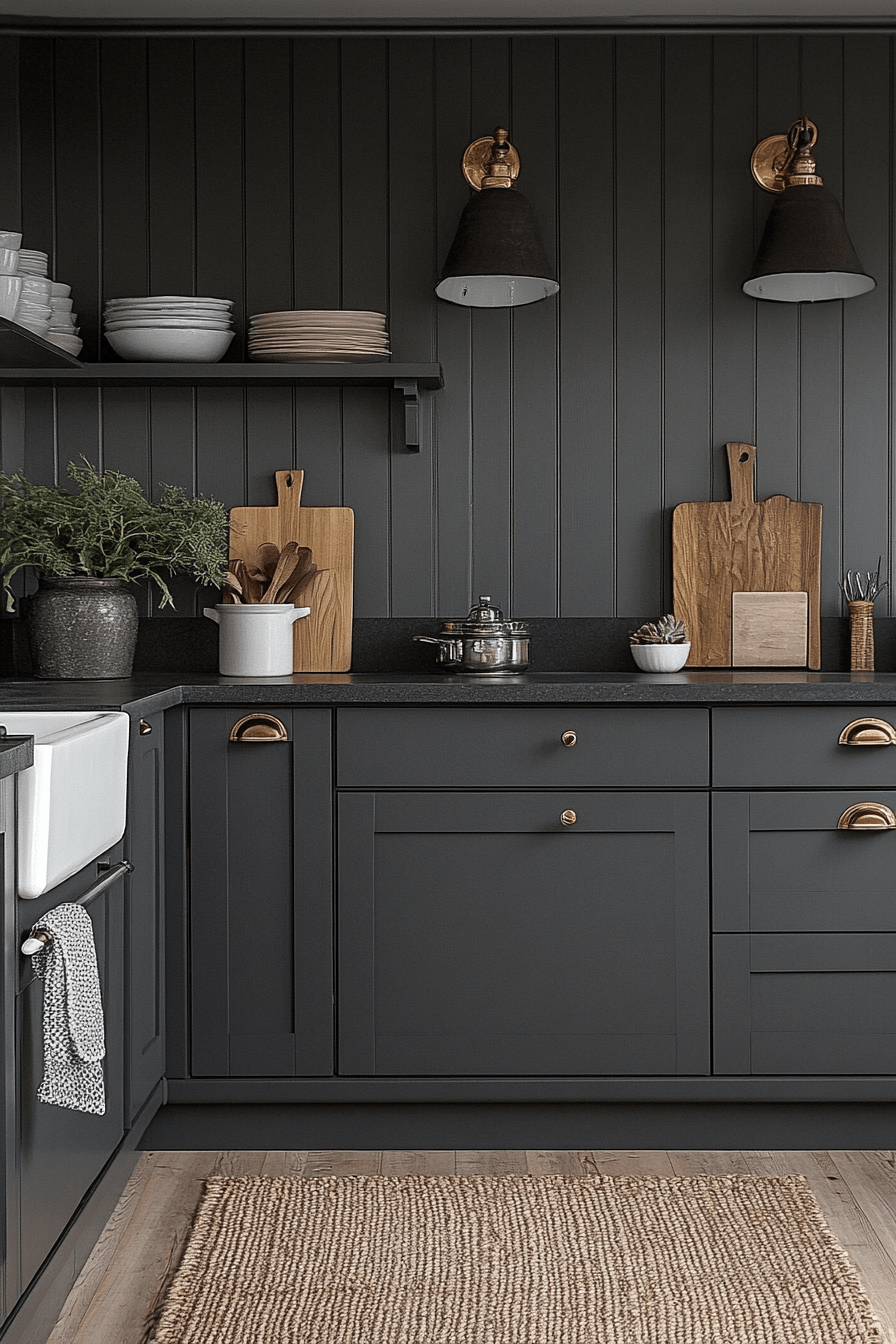 29 Charcoal Gray Kitchen Cabinets to Inspire a Stylish Kitchen Upgrade 20 charcoal gray kitchen cabinets