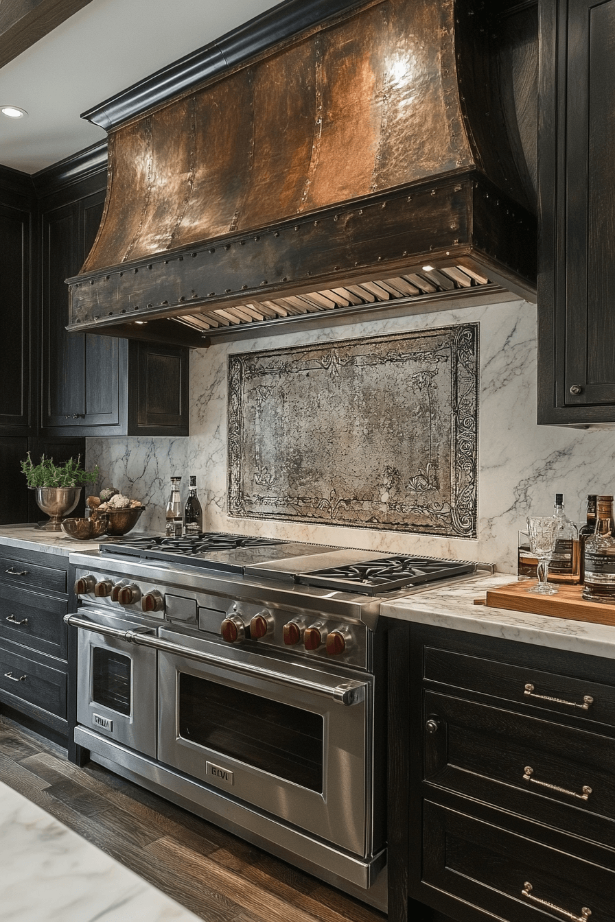 29 Dark Oak Kitchen Cabinets That Highlight Natural Beauty 21 dark oak kitchen cabinets