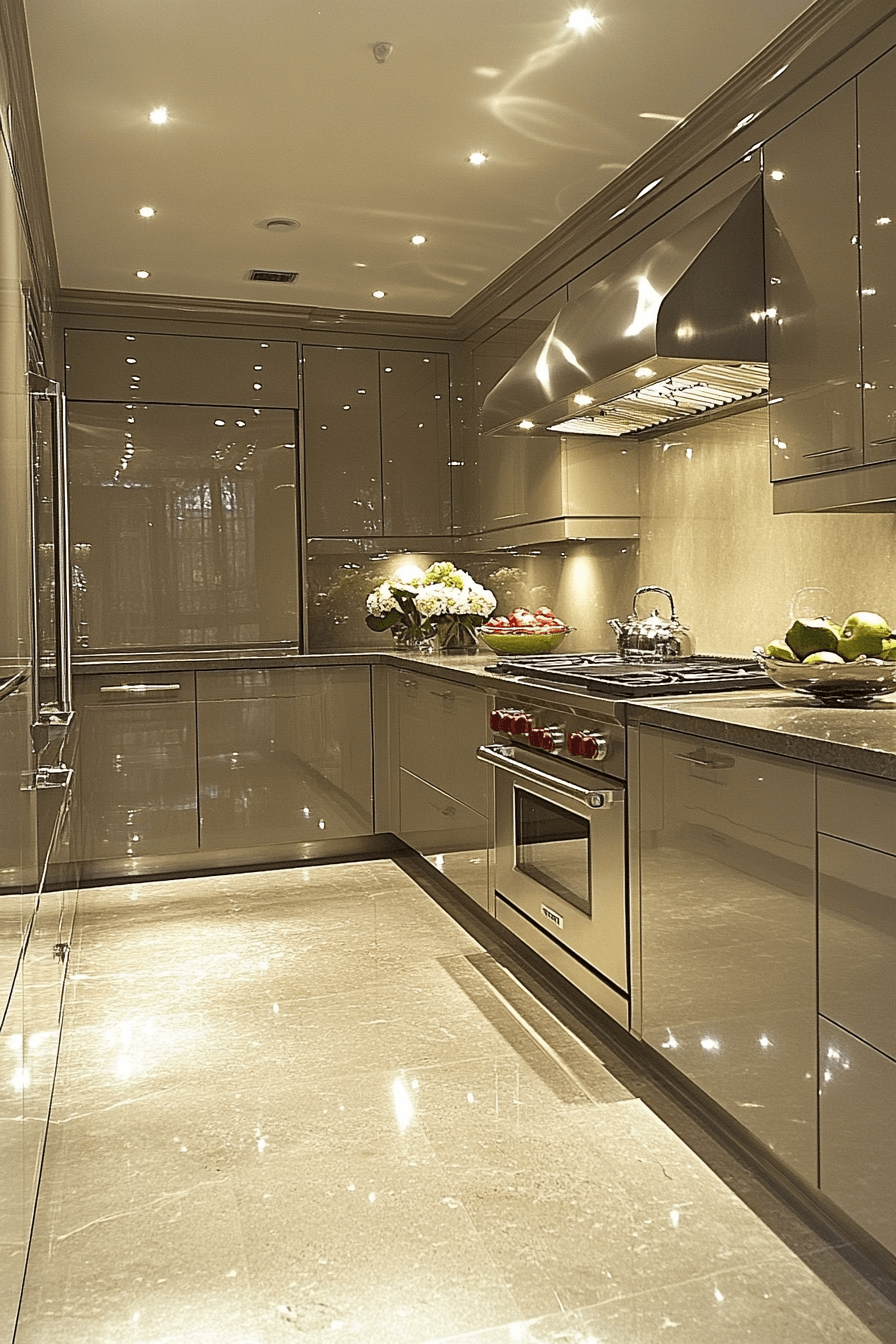 29 Dark Taupe Kitchen Cabinets That Bring Effortless Refinement Home 21 dark taupe kitchen cabinets