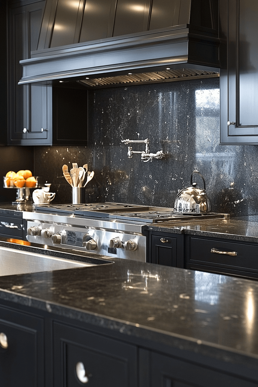 29 Dark Stained Kitchen Cabinets for Classic Meets Contemporary Flair 23 dark stained kitchen cabinets
