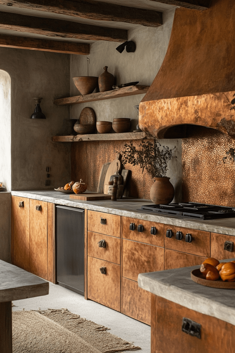29 Terracotta Kitchen Cabinets for a Warm and Welcoming Kitchen Vibe 23 terracotta kitchen cabinets