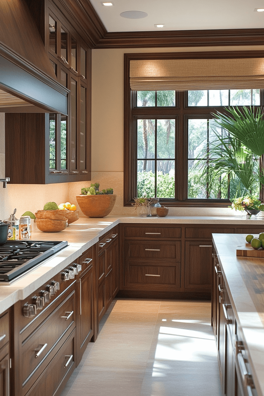 29 Dark Walnut Kitchen Cabinets That Radiate Rustic Refinement 24 dark walnut kitchen cabinets