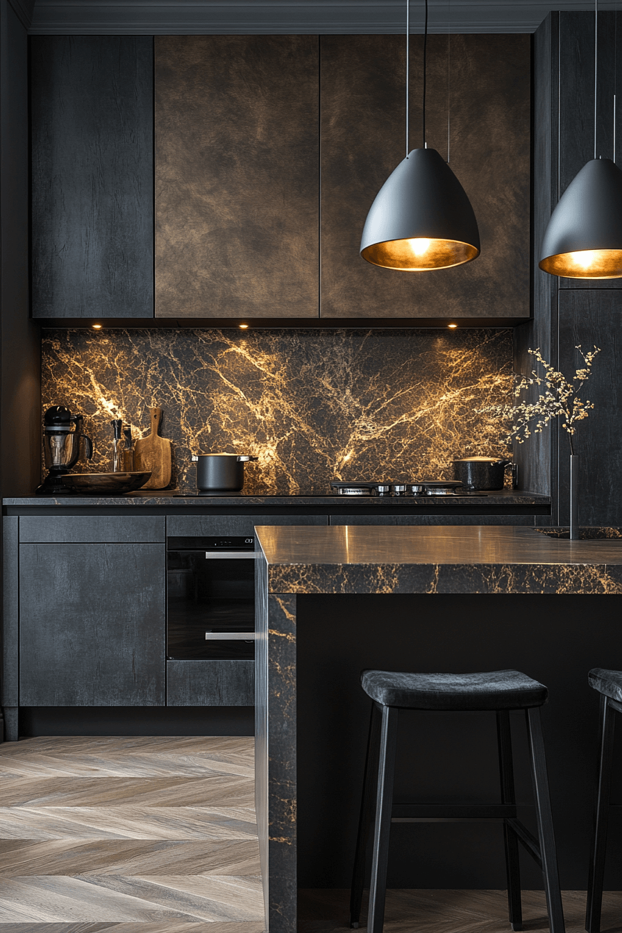 29 Dark Stained Kitchen Cabinets for Classic Meets Contemporary Flair 24 dark stained kitchen cabinets