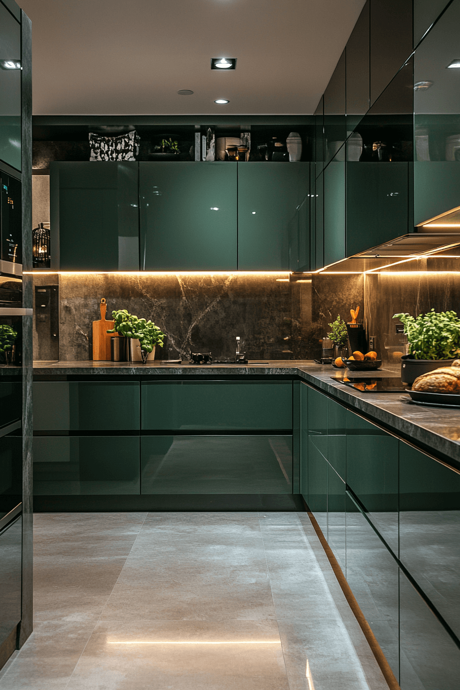 29 Emerald Green Kitchen Cabinets That Turn Ordinary Into Show-Stopping 24 emerald green kitchen cabinets