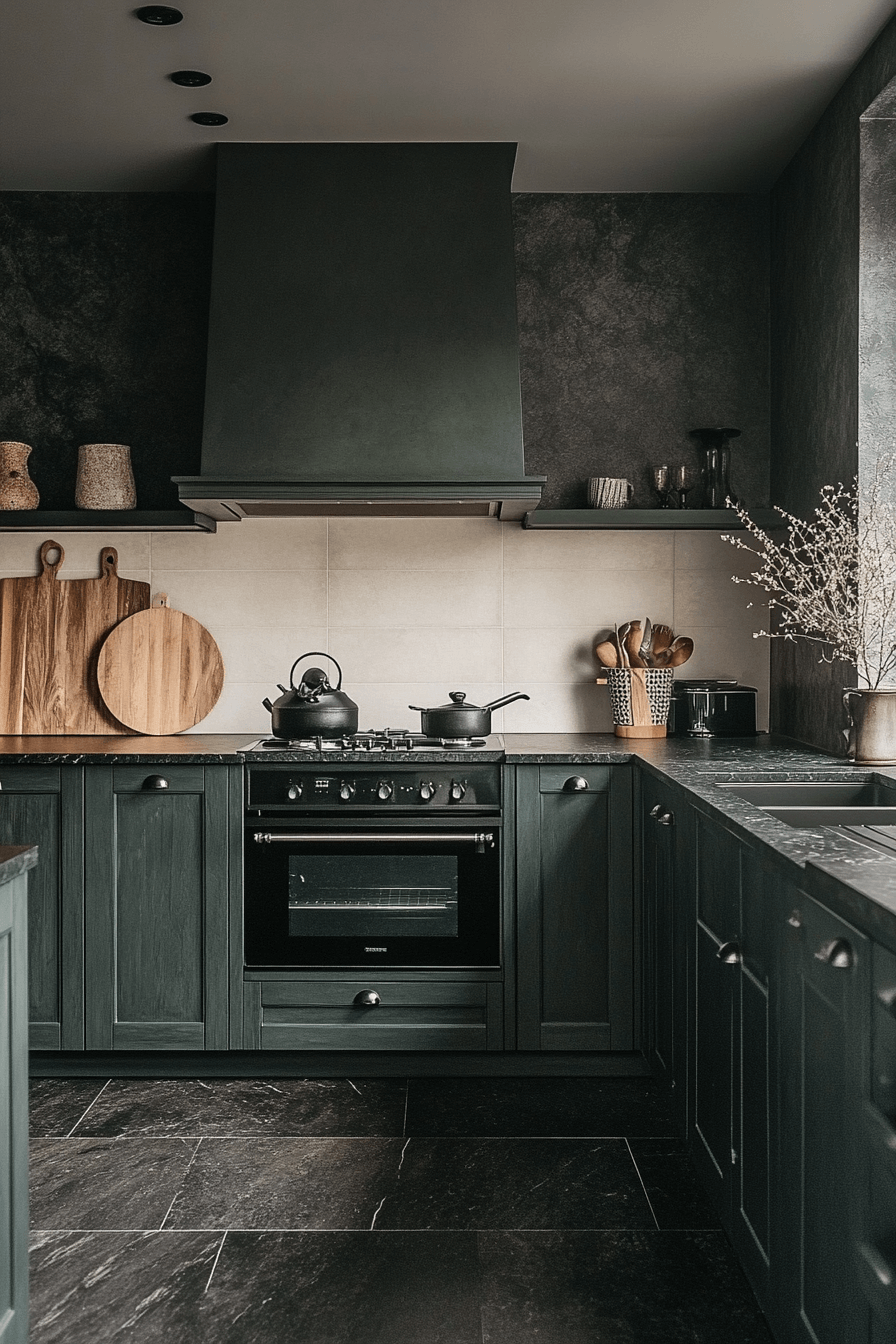 29 Pewter Green Kitchen Cabinets That Pair Beautifully with Neutrals 25 pewter green kitchen cabinets