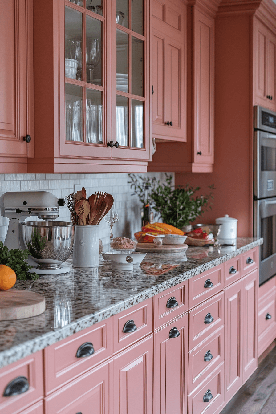 29 Terracotta Kitchen Cabinets for a Warm and Welcoming Kitchen Vibe 26 terracotta kitchen cabinets