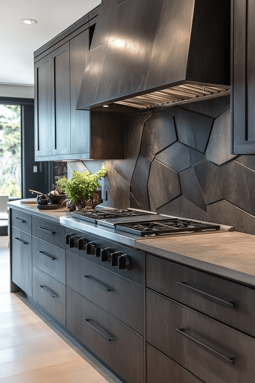 29 Dark Taupe Kitchen Cabinets That Bring Effortless Refinement Home 27 dark taupe kitchen cabinets