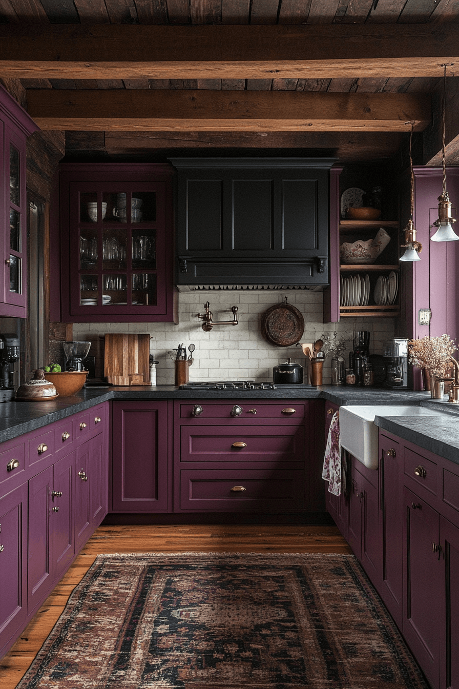 29 Vintage Kitchen Cabinets That Radiate Wholesome Simplicity 27 vintage kitchen cabinets