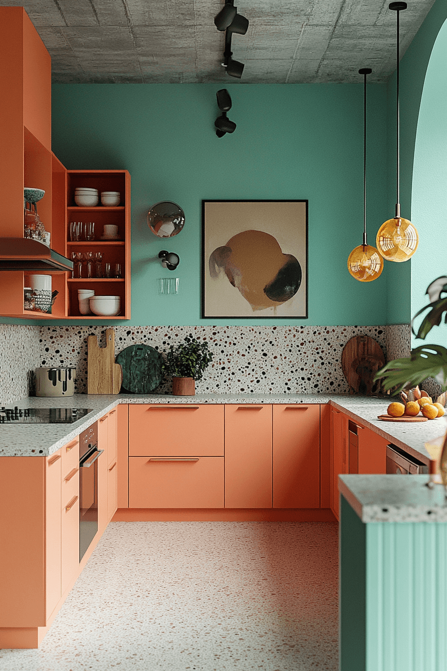 29 Terracotta Kitchen Cabinets for a Warm and Welcoming Kitchen Vibe 29 terracotta kitchen cabinets