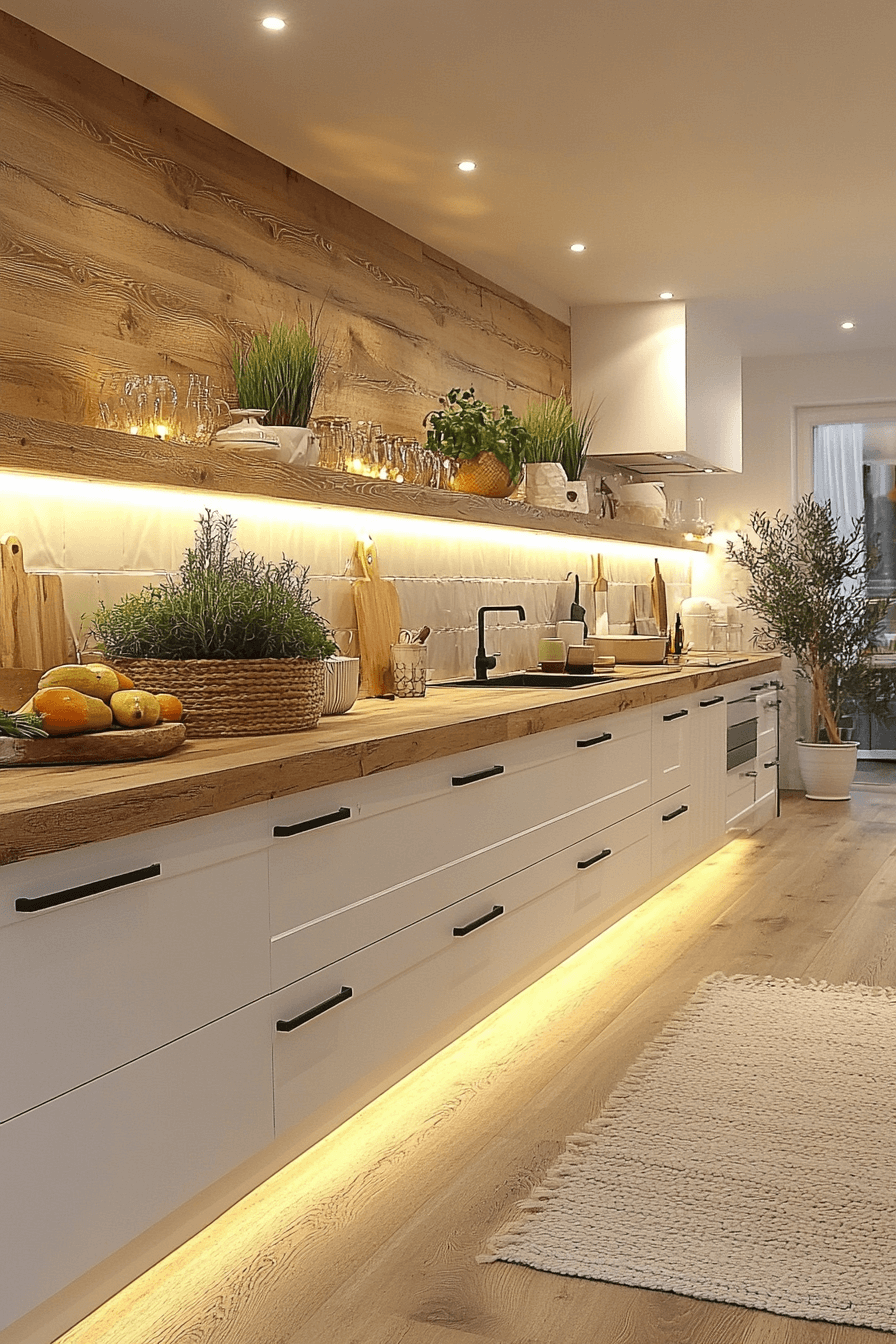 29 White and Wood Kitchen Cabinets to Brighten Your Home with Style 29 white and wood kitchen cabinets