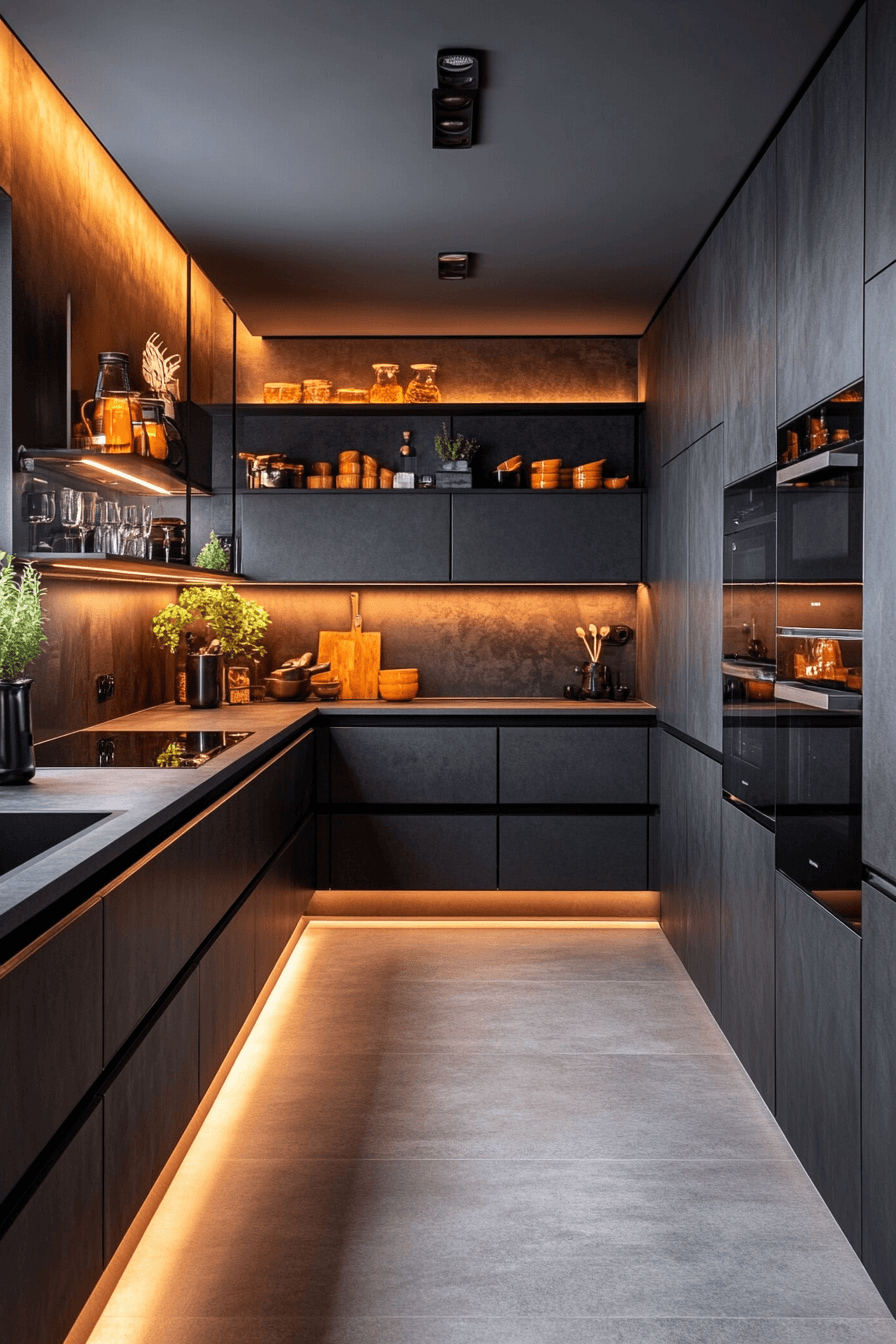 29 Charcoal Kitchen Cabinets to Add Rich Texture and Balance 29 charcoal kitchen cabinets