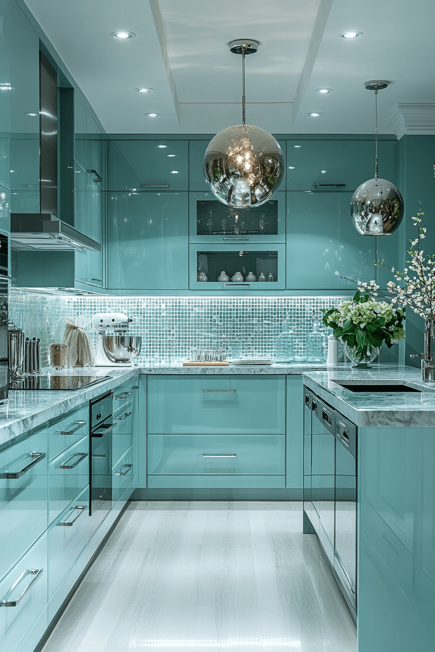 29 Mint Green Kitchen Cabinets That Add Freshness and Flair Instantly 3 mint green kitchen cabinets