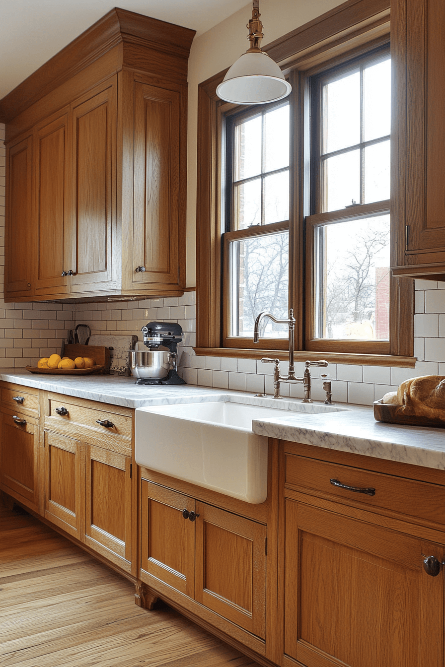 29 Vintage Kitchen Cabinets That Radiate Wholesome Simplicity 3 vintage kitchen cabinets