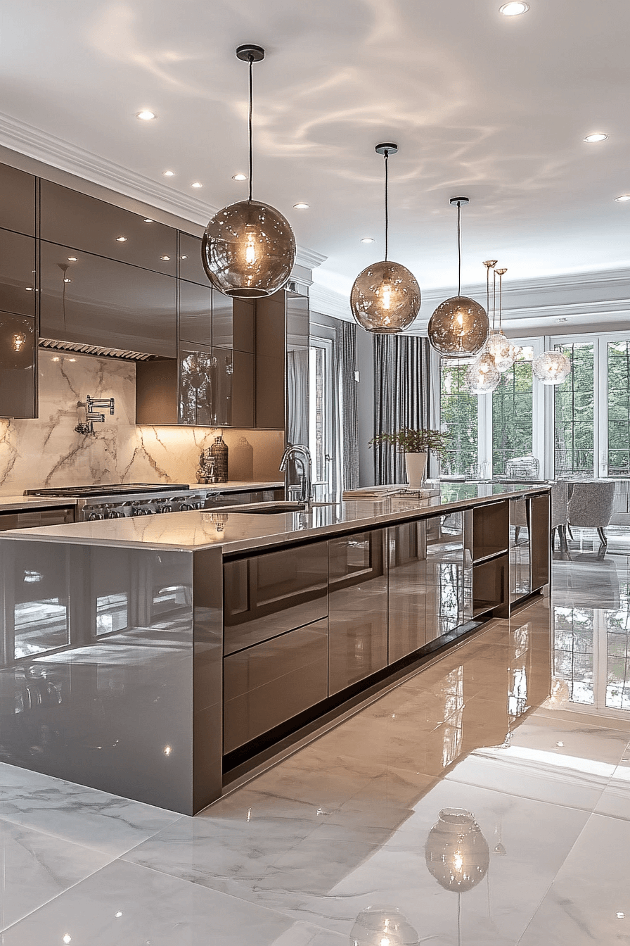 29 Dark Taupe Kitchen Cabinets That Bring Effortless Refinement Home 4 dark taupe kitchen cabinets