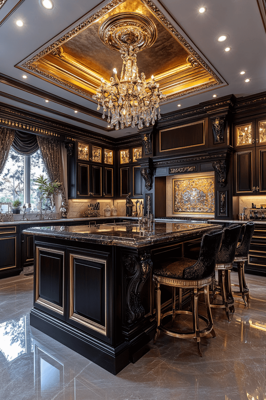 29 Dark Walnut Kitchen Cabinets That Radiate Rustic Refinement 4 dark walnut kitchen cabinets