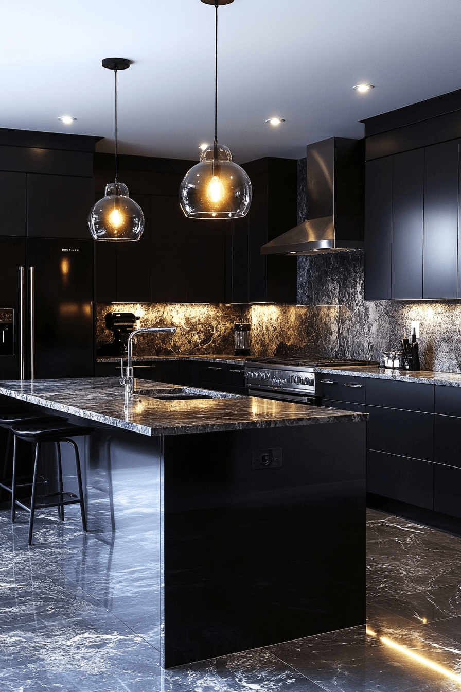 29 High Gloss Kitchen Cabinets to Brighten and Enlarge Your Space 4 high gloss kitchen cabinets