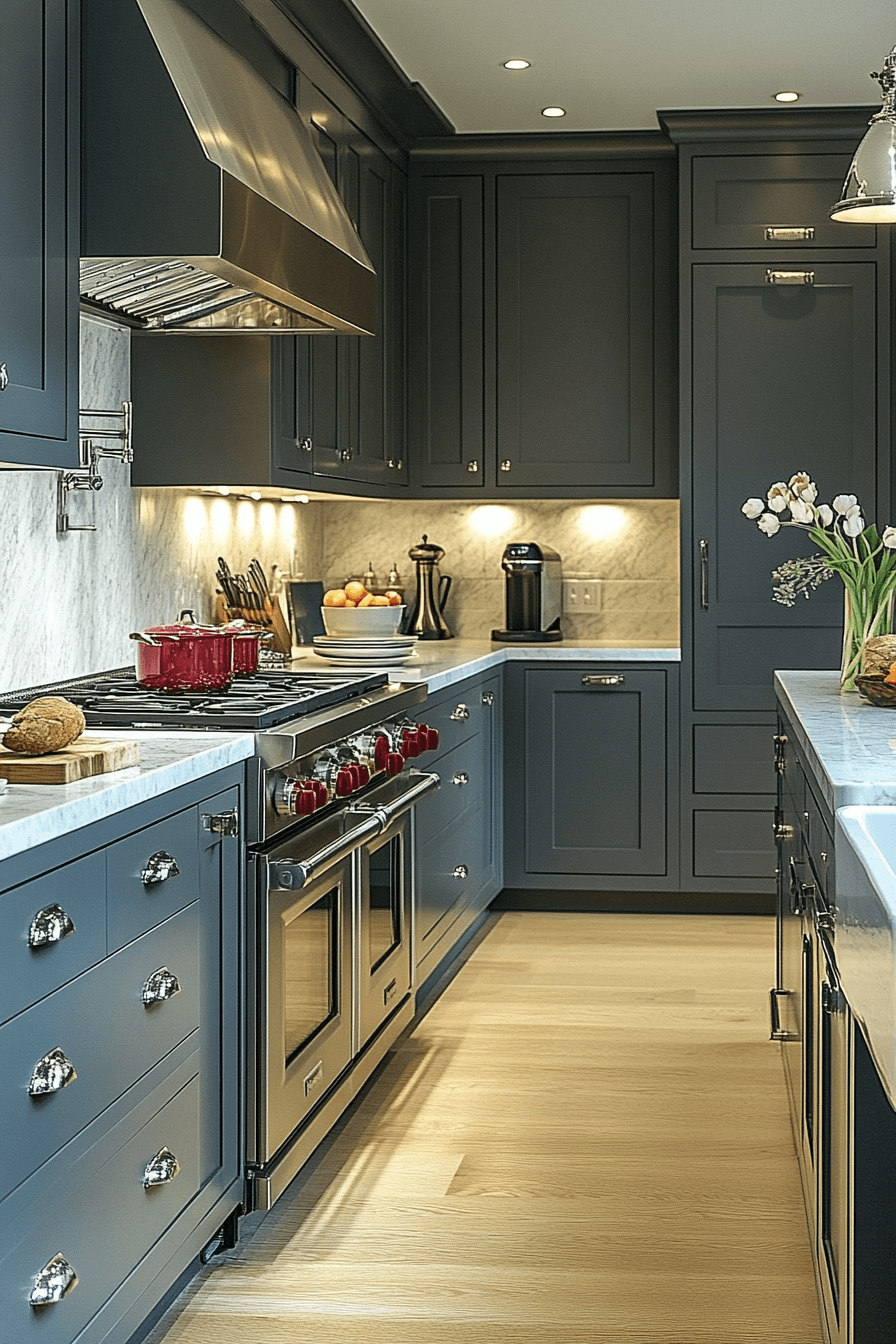 29 Charcoal Gray Kitchen Cabinets to Inspire a Stylish Kitchen Upgrade 6 charcoal gray kitchen cabinets