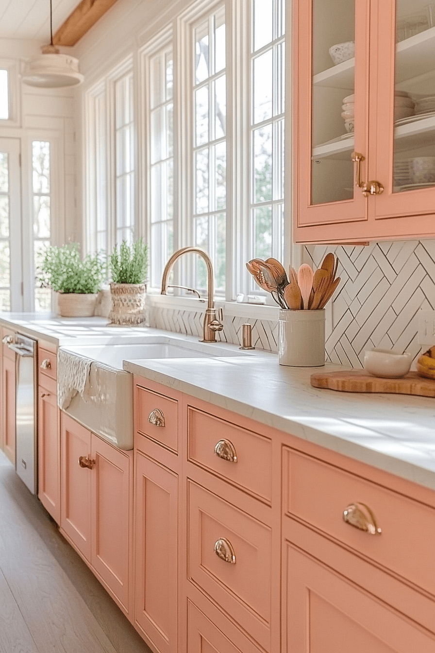 29 Orange Kitchen Cabinets That Spark Energy and Style 7 orange kitchen cabinets