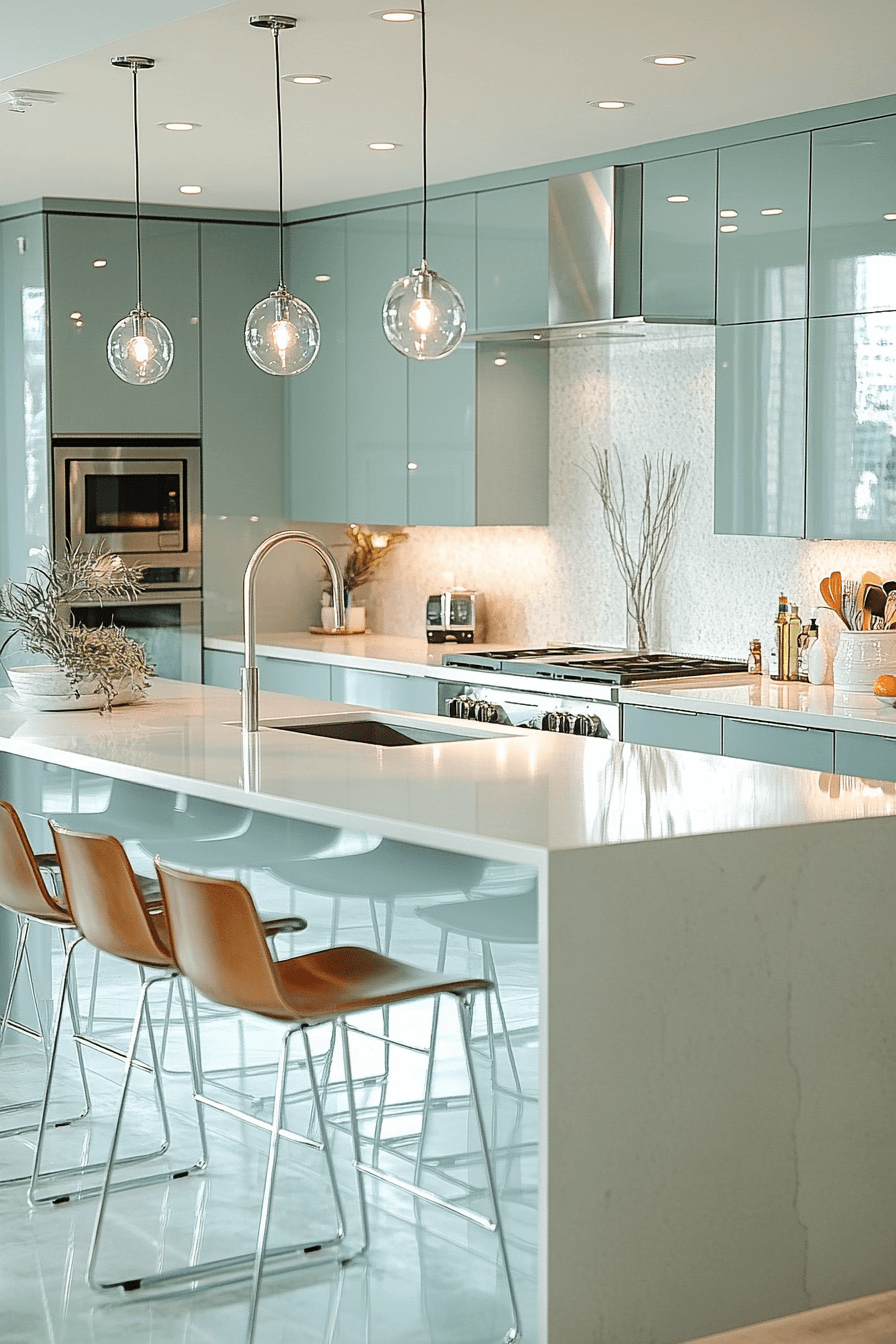 29 Clary Sage Kitchen Cabinets to Soften and Brighten Any Style 7 clary sage kitchen cabinets