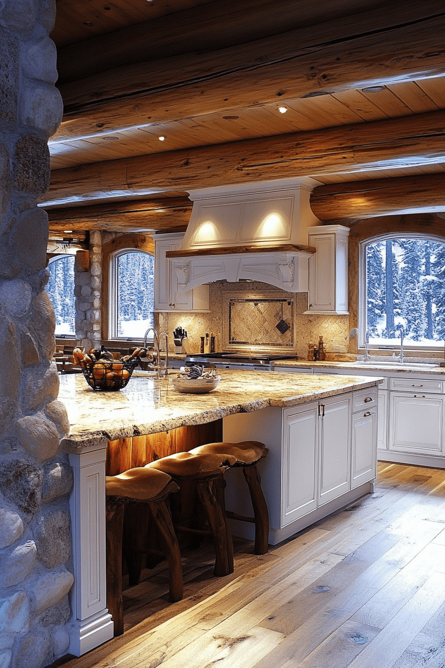 29 White and Wood Kitchen Cabinets to Brighten Your Home with Style 9 white and wood kitchen cabinets