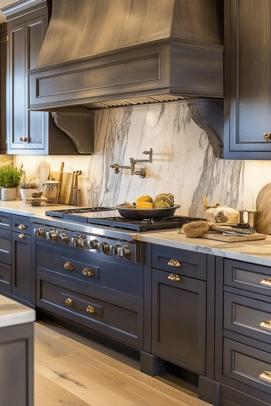 29 Dark Taupe Kitchen Cabinets That Bring Effortless Refinement Home 9 dark taupe kitchen cabinets