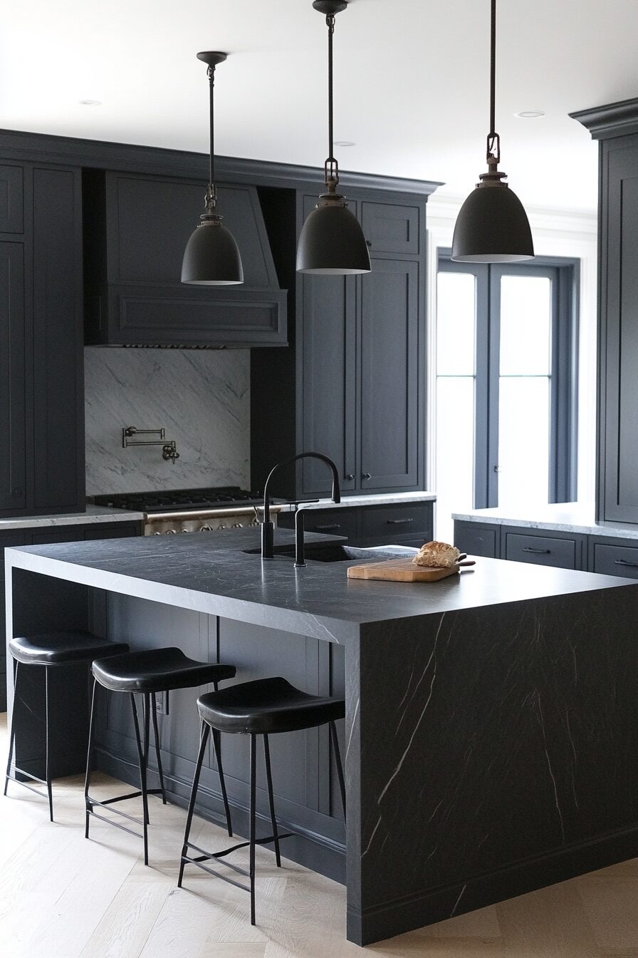 29 Charcoal Gray Kitchen Cabinets to Inspire a Stylish Kitchen Upgrade 18 charcoal gray kitchen cabinets