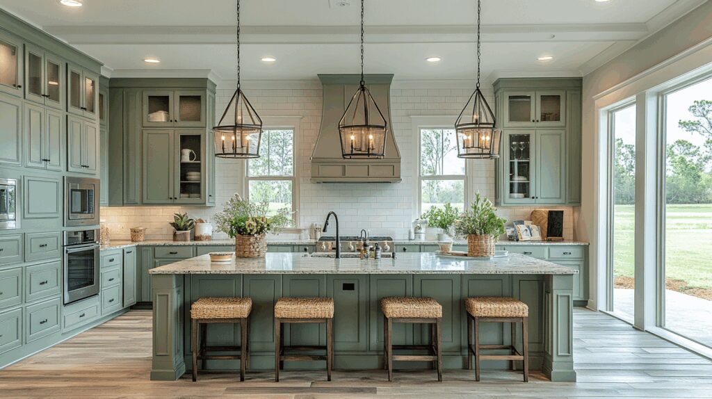 29 Clary Sage Kitchen Cabinets to Soften and Brighten Any Style 7 clary sage kitchen cabinets
