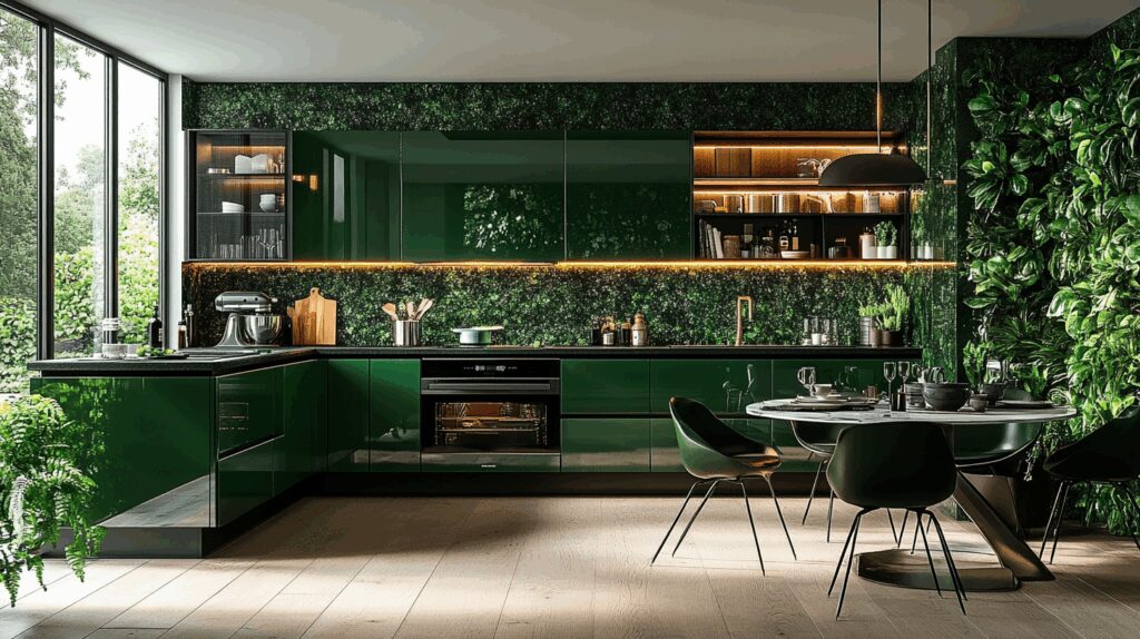 29 Emerald Green Kitchen Cabinets That Turn Ordinary Into Show-Stopping 4 emerald green kitchen cabinets