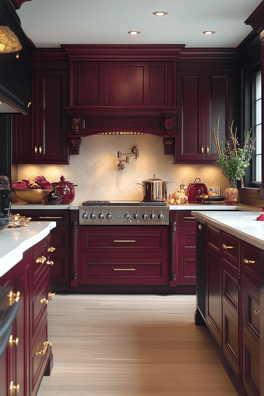 25+ Red Oak Kitchen Cabinets That Turn Simple Rooms Into Stylish Havens 1 red oak kitchen cabinets