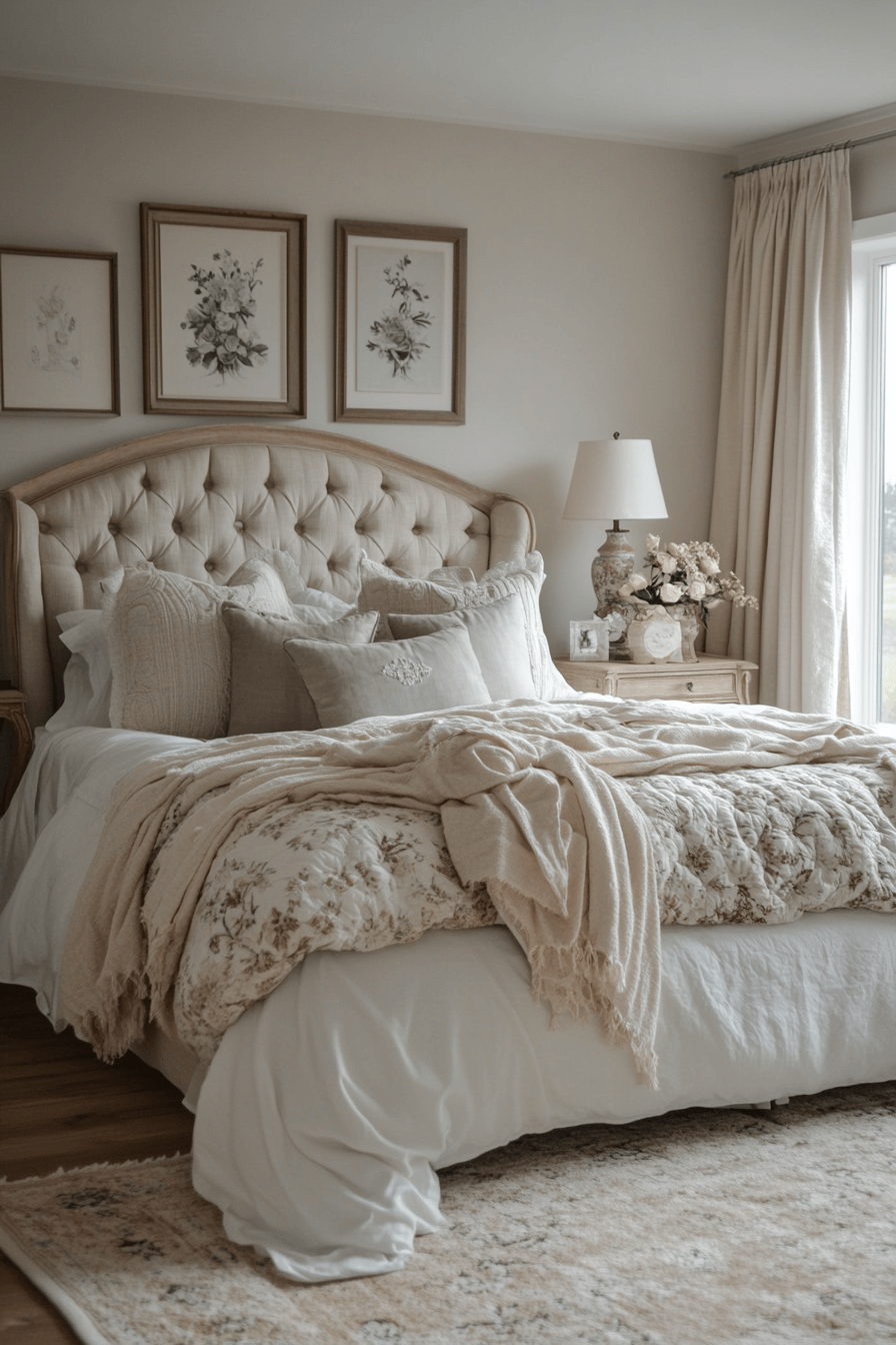 28+ Granny Chic Bedroom Styles for a Fresh Yet Nostalgic Home Vibe 1 granny chic bedroom