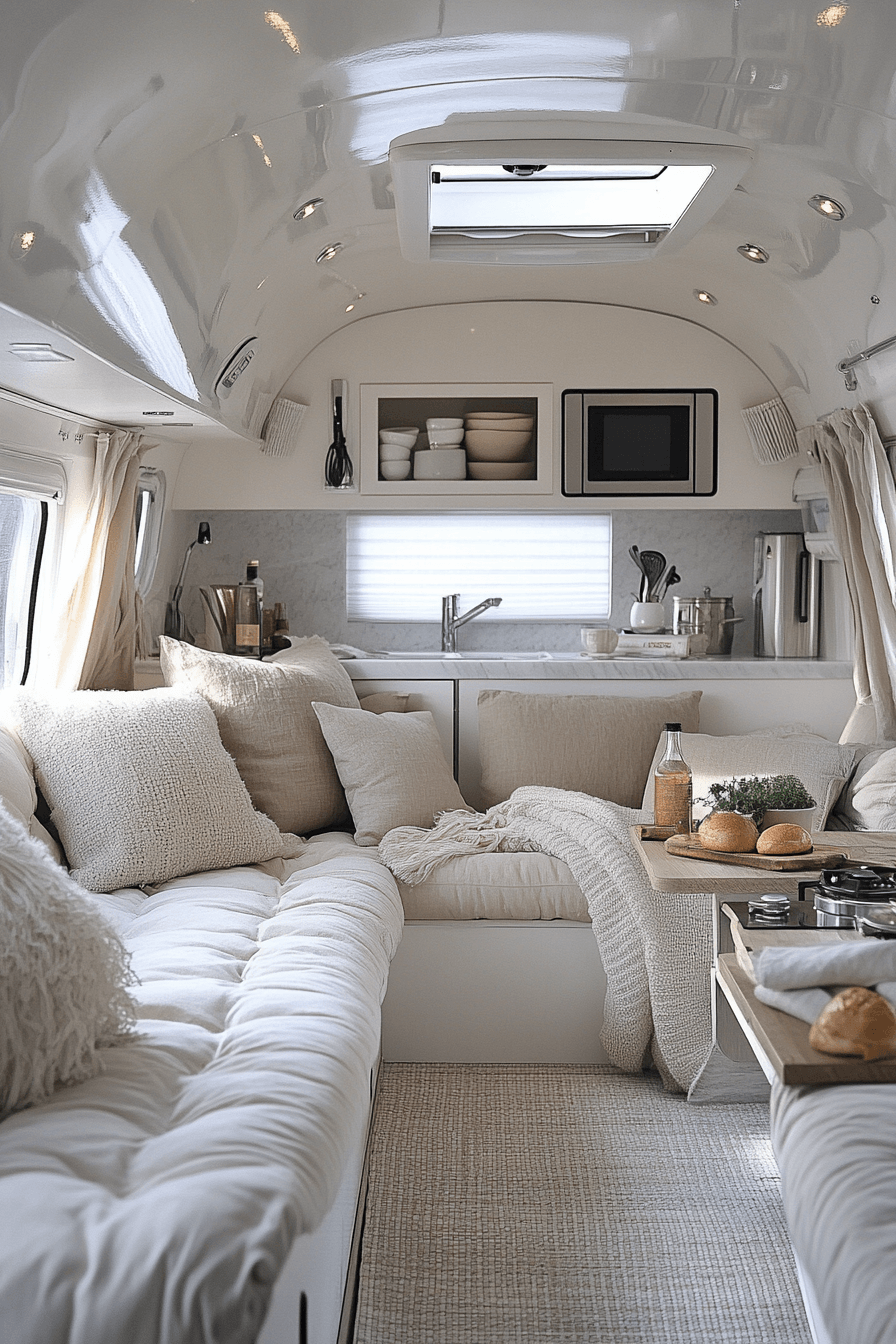 26+ Small Camper Interior Ideas for a Relaxing and Joyful Escape 1 small camper interior ideas