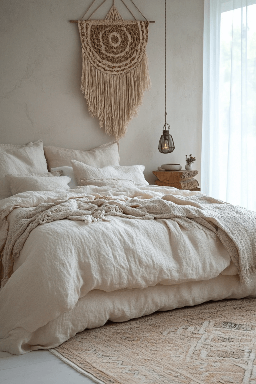 26+ Boho Chic Bedroom Looks That Balance Relaxation and Bold Style 1 boho chic bedroom