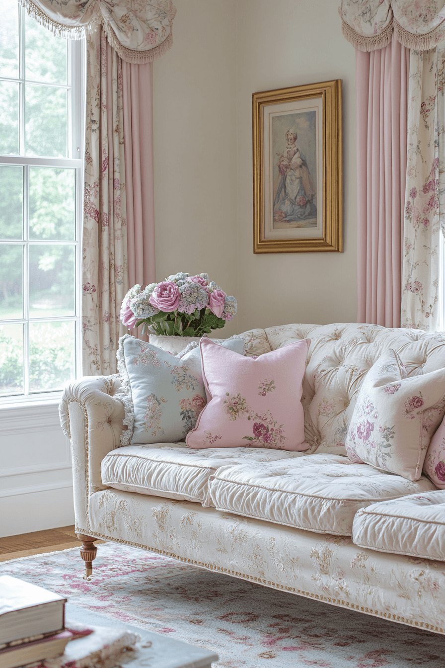 27+ Granny Chic Decor Living Room Styles for a Relaxing and Joyful Escape 1 granny chic decor living room