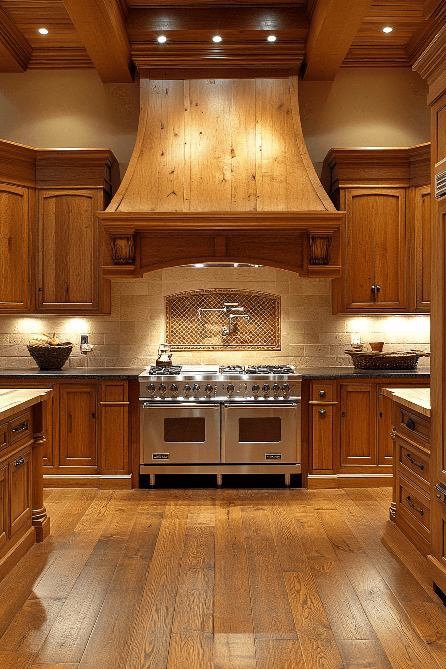 25+ Warm Wood Kitchen Cabinets That Inspire Comfort in Every Corner 1 warm wood kitchen cabinets