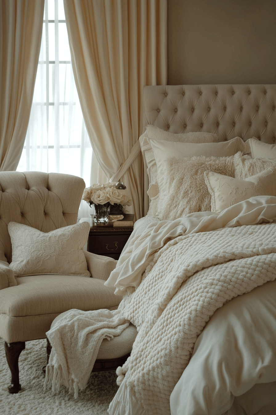 28+ Grandmacore Bedroom Designs That Make Every Night More Restful 10 grandmacore bedroom