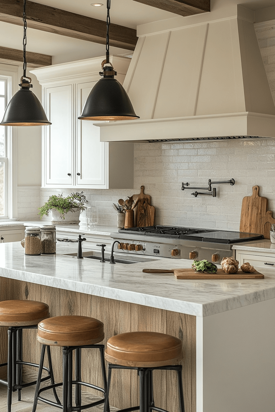 25+ Granny Chic Kitchen Designs That Add Heart Without the High Cost 11 granny chic kitchen