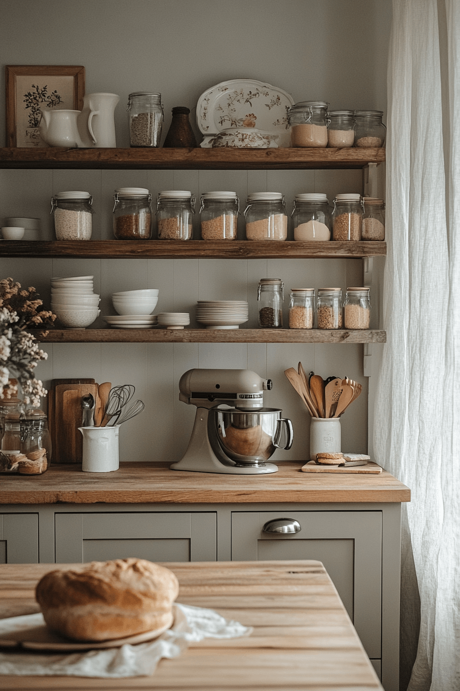 27+ Grandmacore Kitchen Designs That Make Every Meal More Memorable 11 grandmacore kitchen