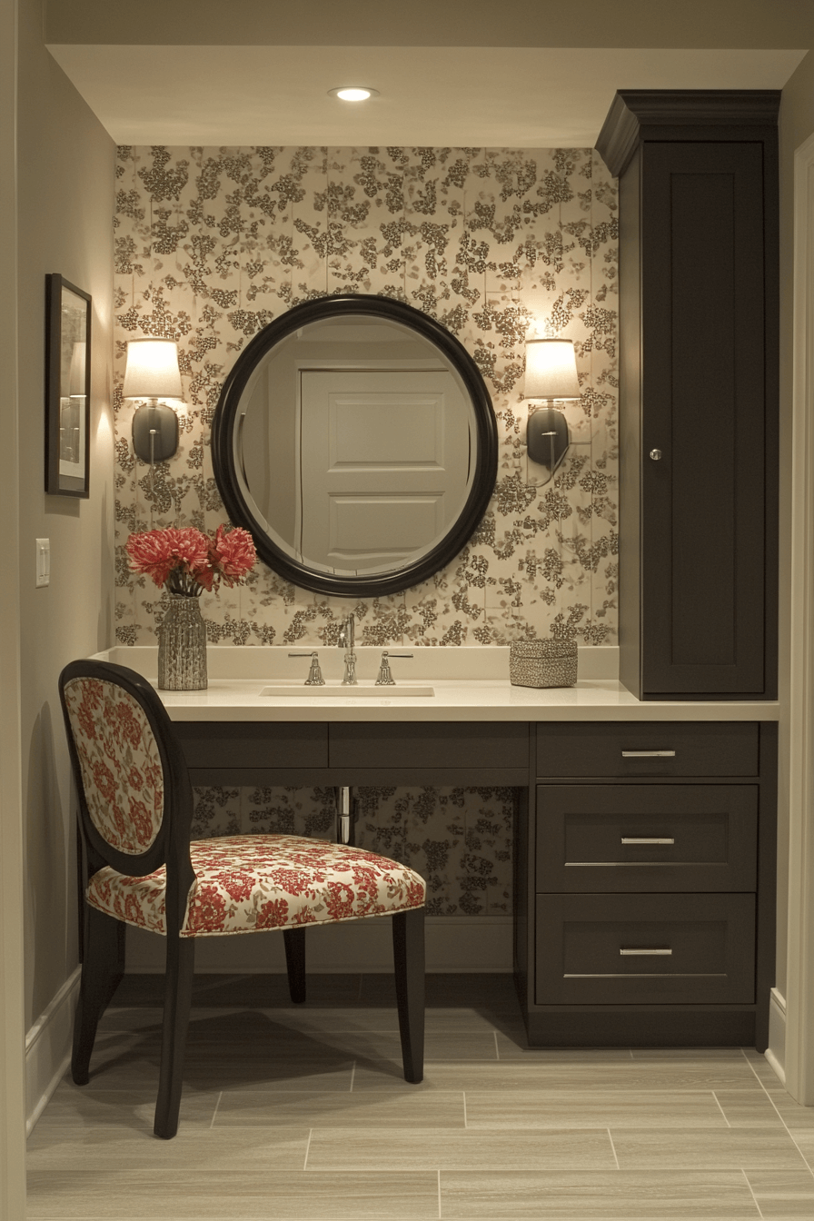 25+ Granny Chic Bathroom Inspiration That Turns Simplicity Into Beauty 12 granny chic bathroom
