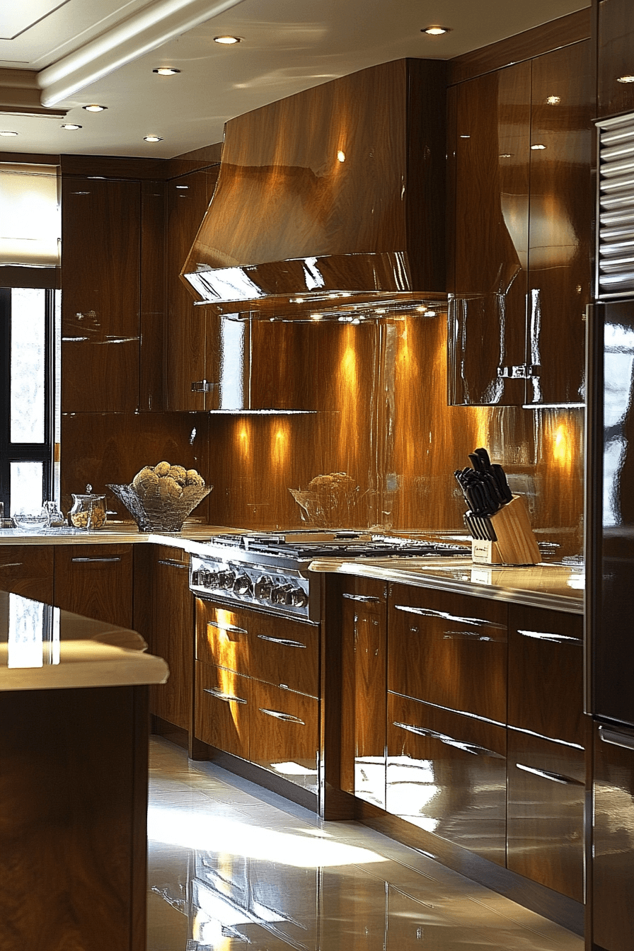 25+ Warm Wood Kitchen Cabinets That Inspire Comfort in Every Corner 14 warm wood kitchen cabinets