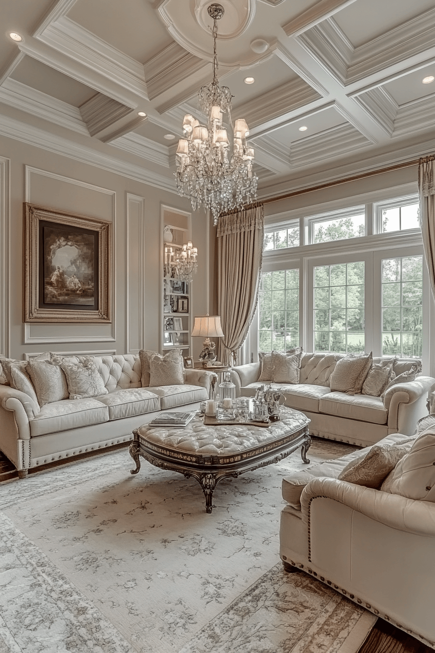 25+ Chic Living Room Looks to Create a Cozy Yet Modern Vibe 14 chic living room