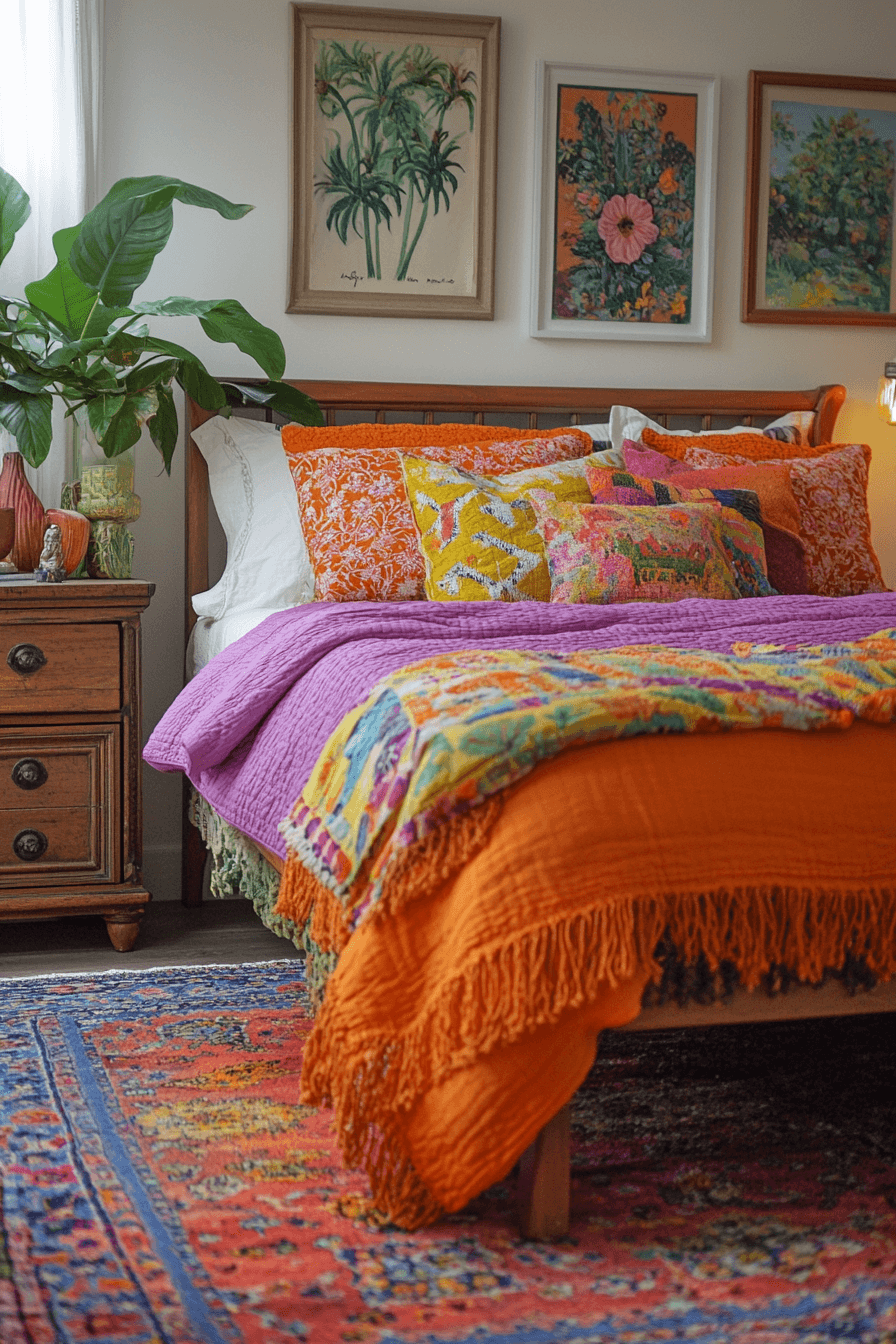 28+ Chambre Boho Chic Looks to Create a Bright and Cheerful Atmosphere 15 chambre boho chic
