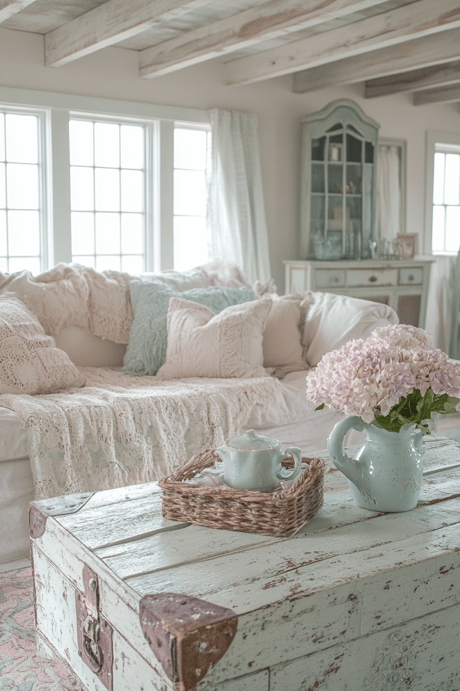 26+ Romantic Shabby Chic Looks That Radiate Comfort and Whimsy 15 romantic shabby chic