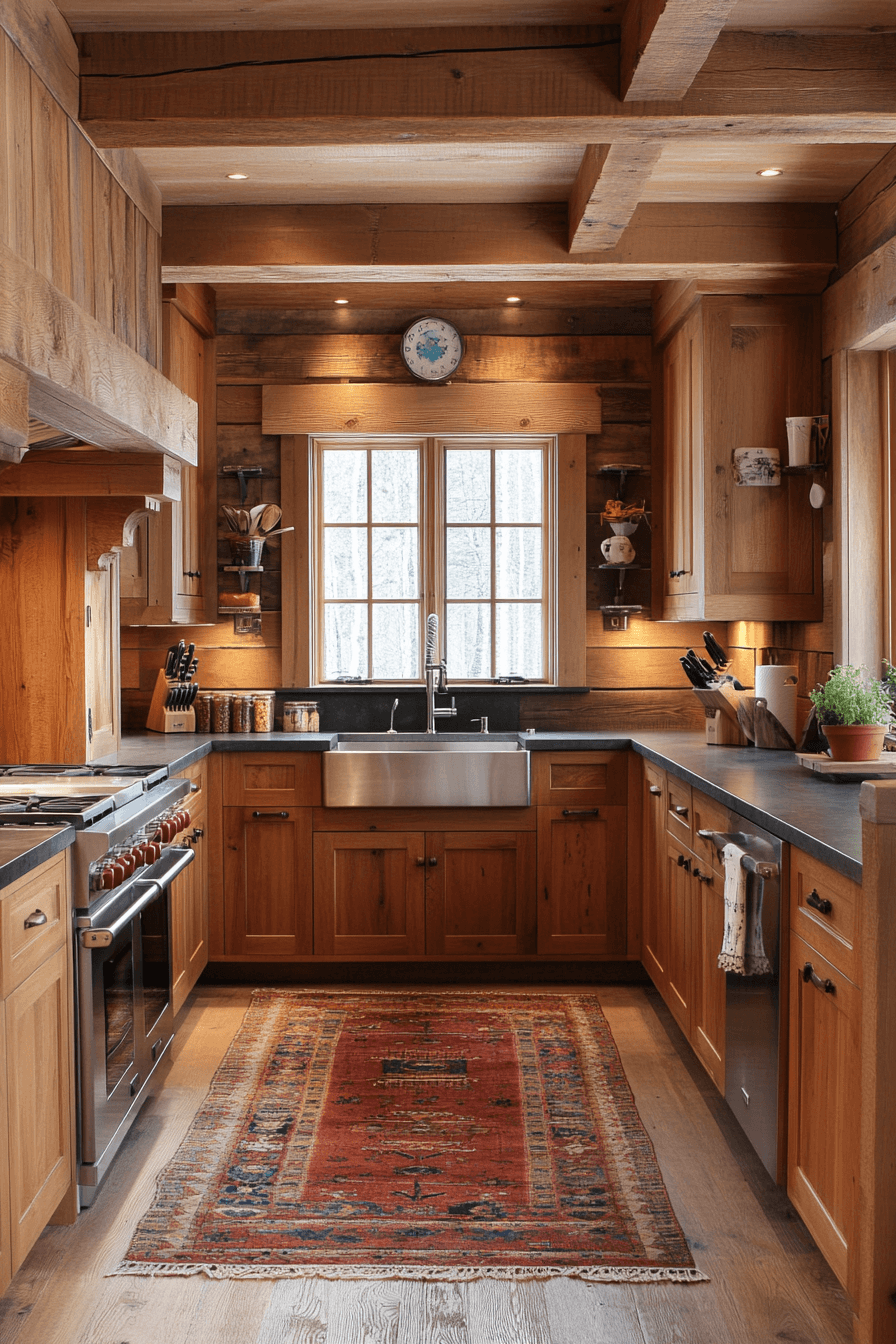 25+ Warm Wood Kitchen Cabinets That Inspire Comfort in Every Corner 16 warm wood kitchen cabinets