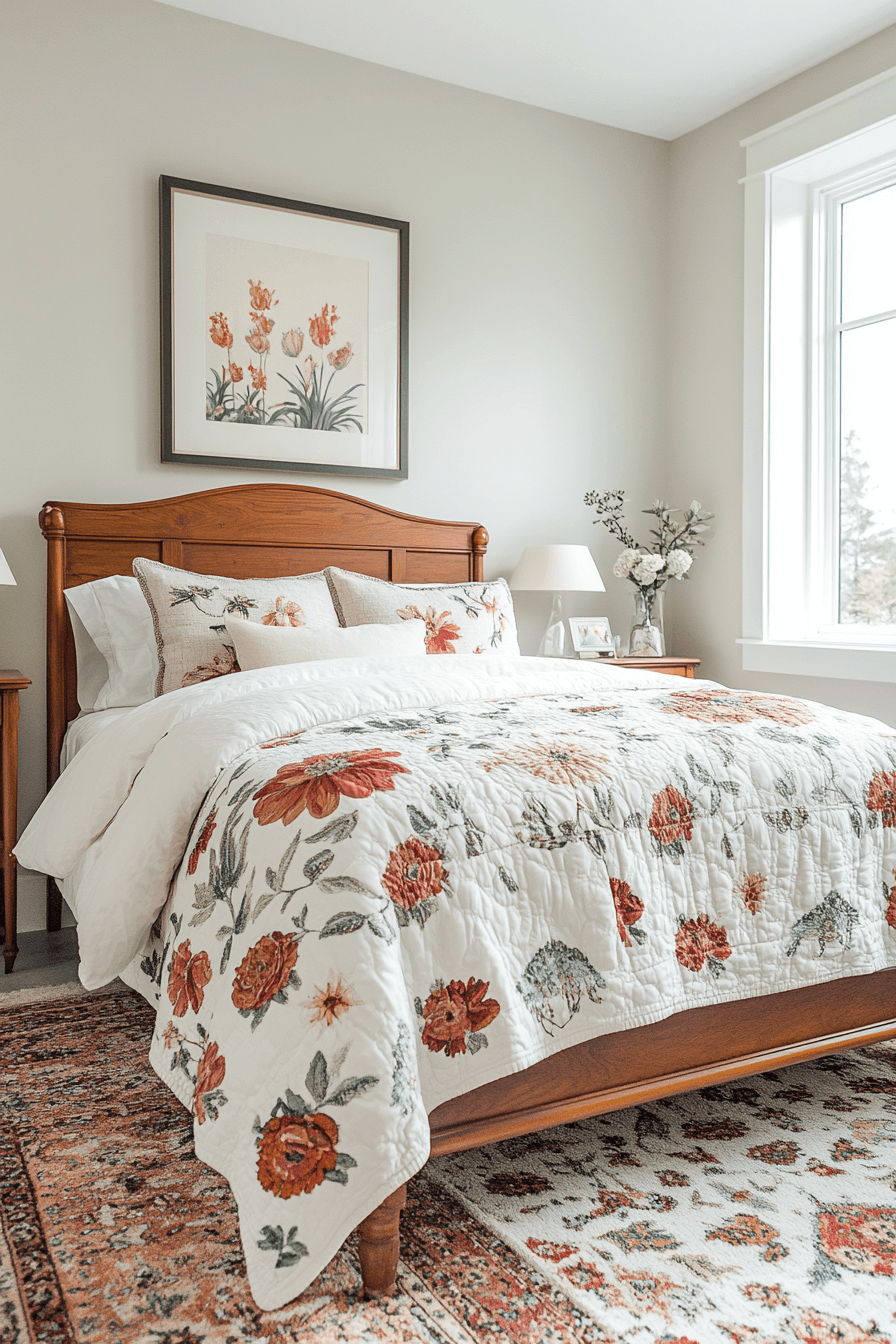 28+ Granny Chic Bedroom Styles for a Fresh Yet Nostalgic Home Vibe 16 granny chic bedroom