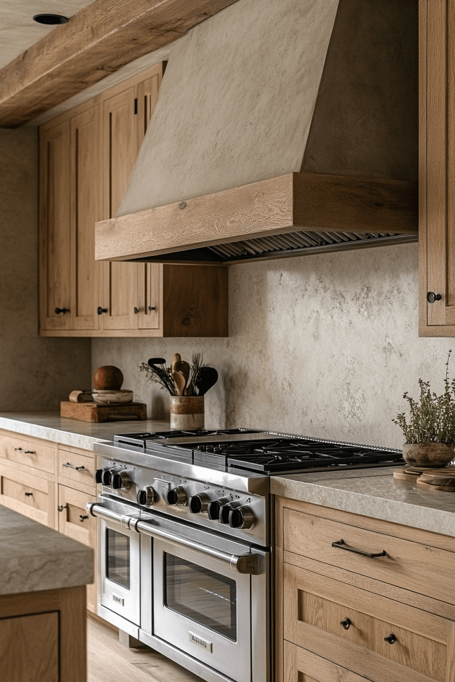 27+ Natural Oak Kitchen Cabinets That Turn Ordinary Rooms Into Retreats 16 natural oak kitchen cabinets