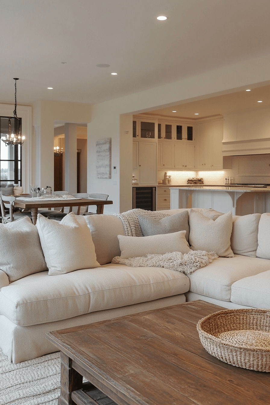 25+ Beige Couch Living Room Designs for a Bright and Airy Home Vibe 17 beige couch living room