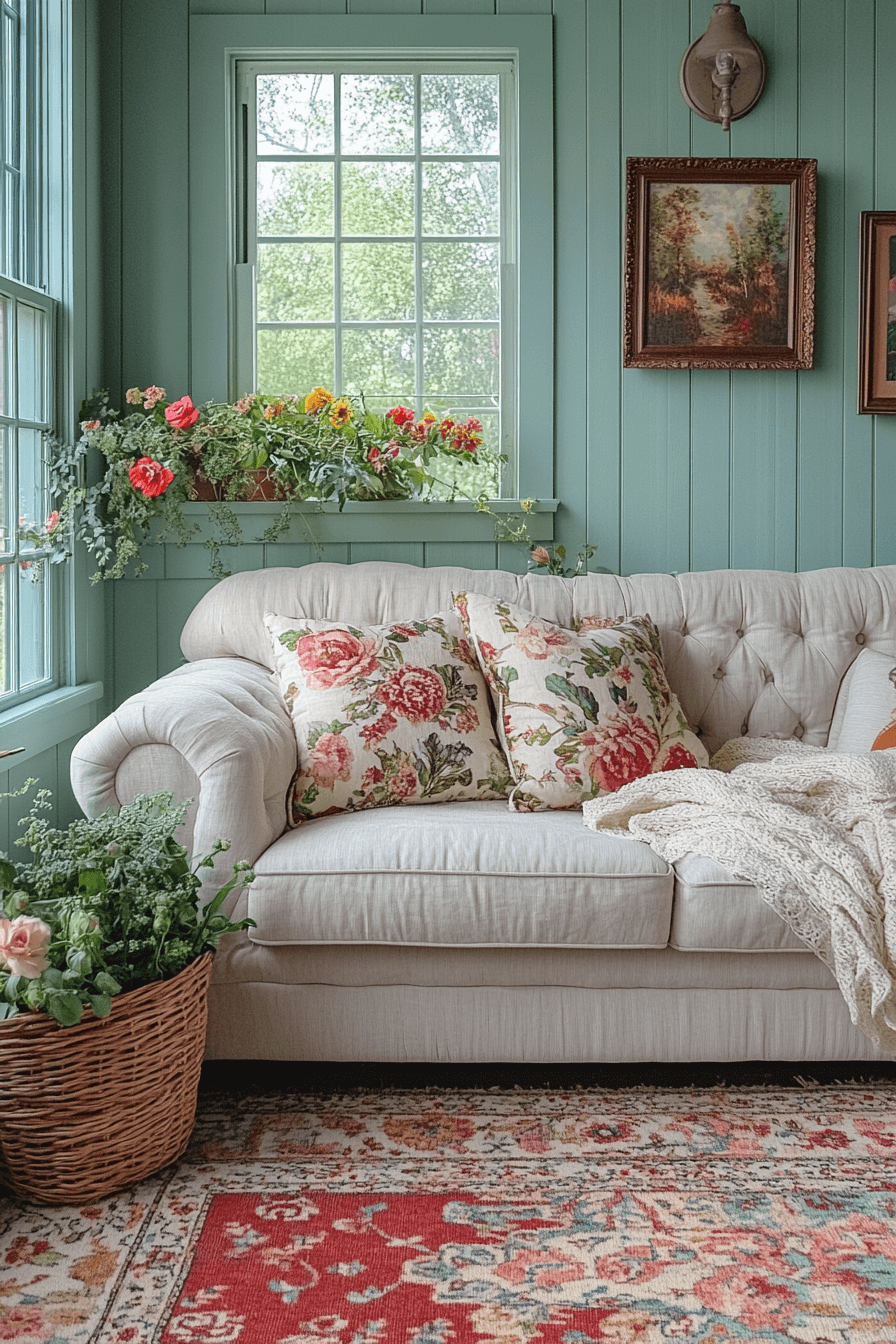 27+ Granny Chic Decor Living Room Styles for a Relaxing and Joyful Escape 18 granny chic decor living room