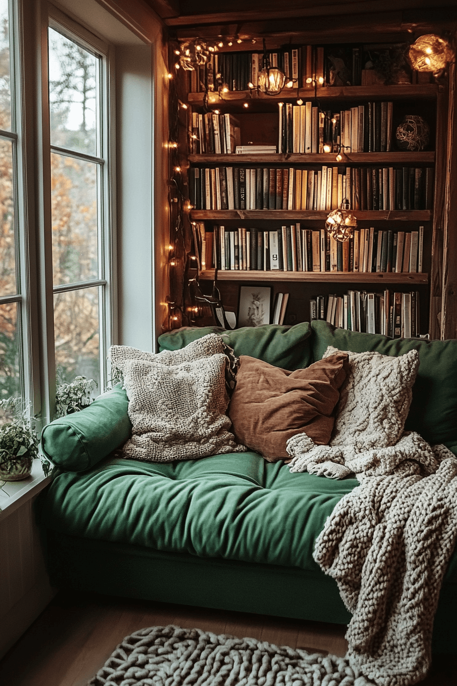 28+ Green Couch Living Room Ideas That Bring Nature’s Fresh Energy Inside 18 green couch living room ideas